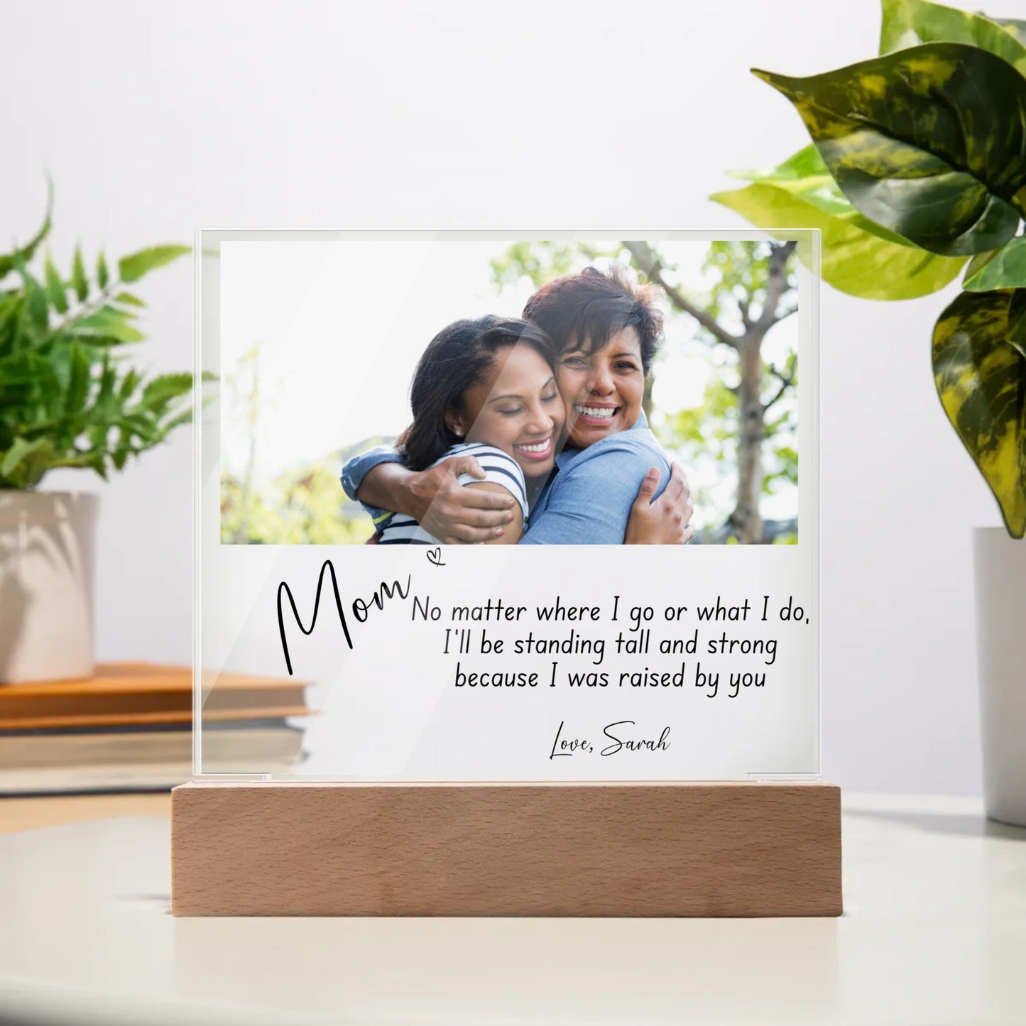 Personalized Gift For Mom - Acrylic Plaque