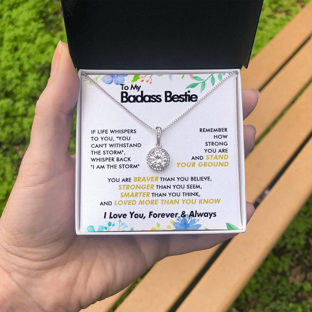 To My Badass Bestie - More Than You Know - Eternal Necklace - Everyoou