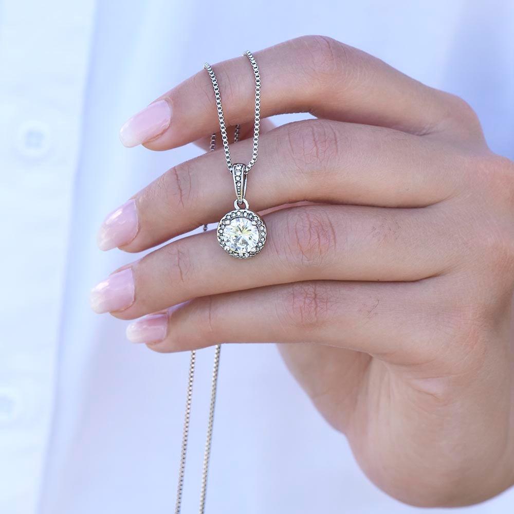 To My Beautiful Wife - Beautiful - Eternal Necklace - Everyoou