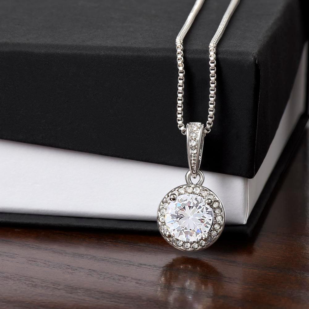 To My Badass Granddaughter - Stronger - Eternal Necklace - Everyoou