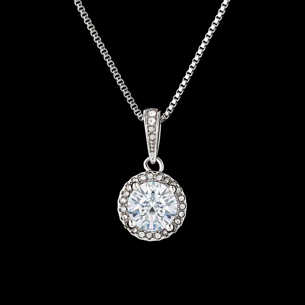 To My Beautiful Granddaughter - Never Forget - Eternal Necklace - Everyoou