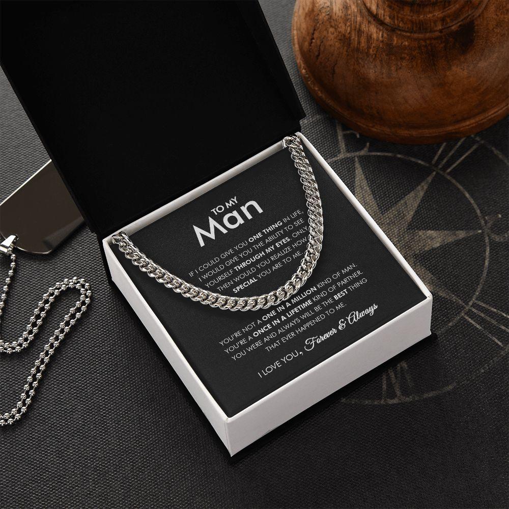 To My Man - One In a Million - Cuban Link Chain - Everyoou