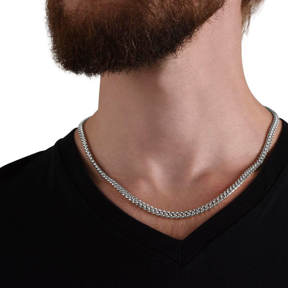 To My Grandson - Stand Your Ground - Cuban Link Chain - Everyoou