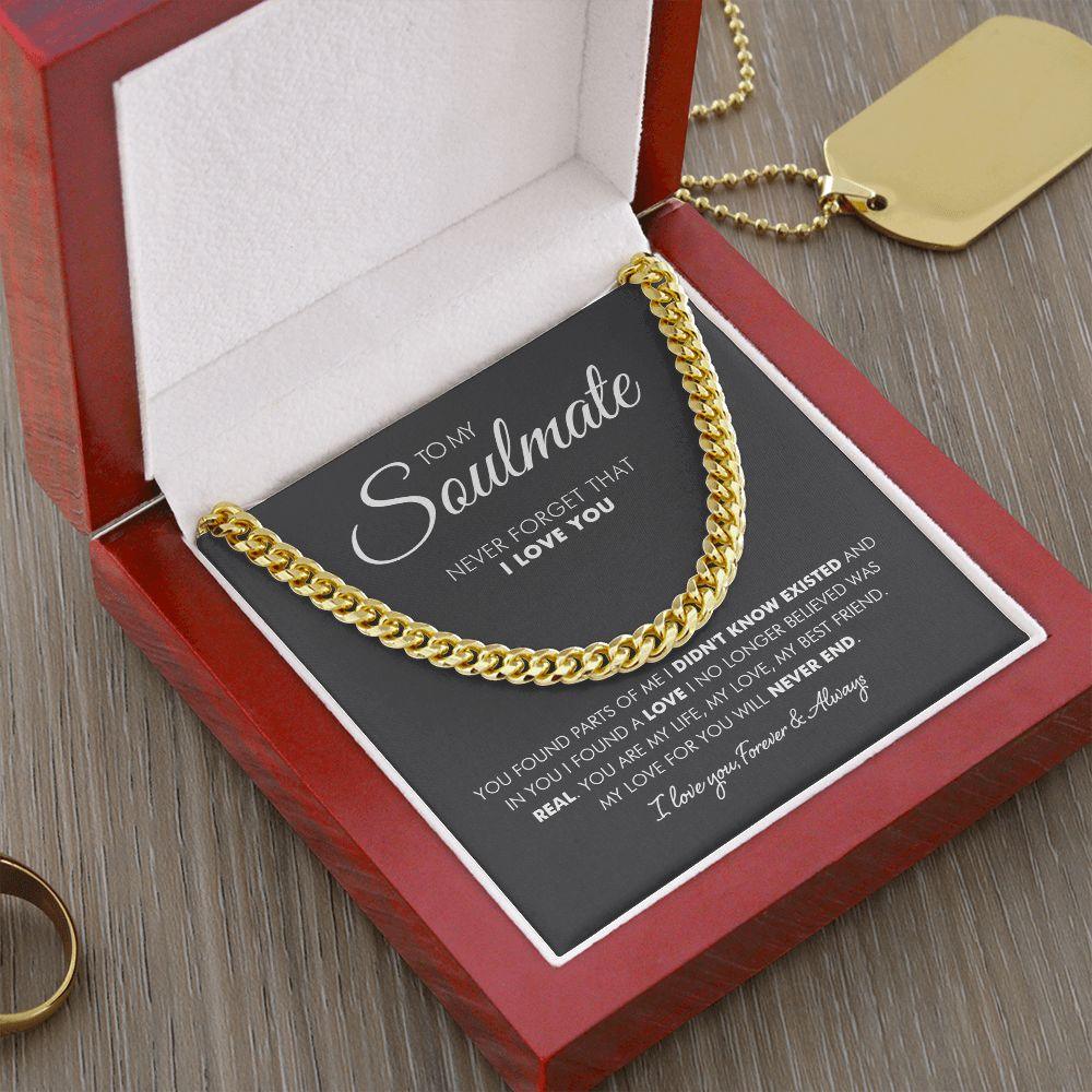 To My Man - Never End- Cuban Link Chain - Everyoou