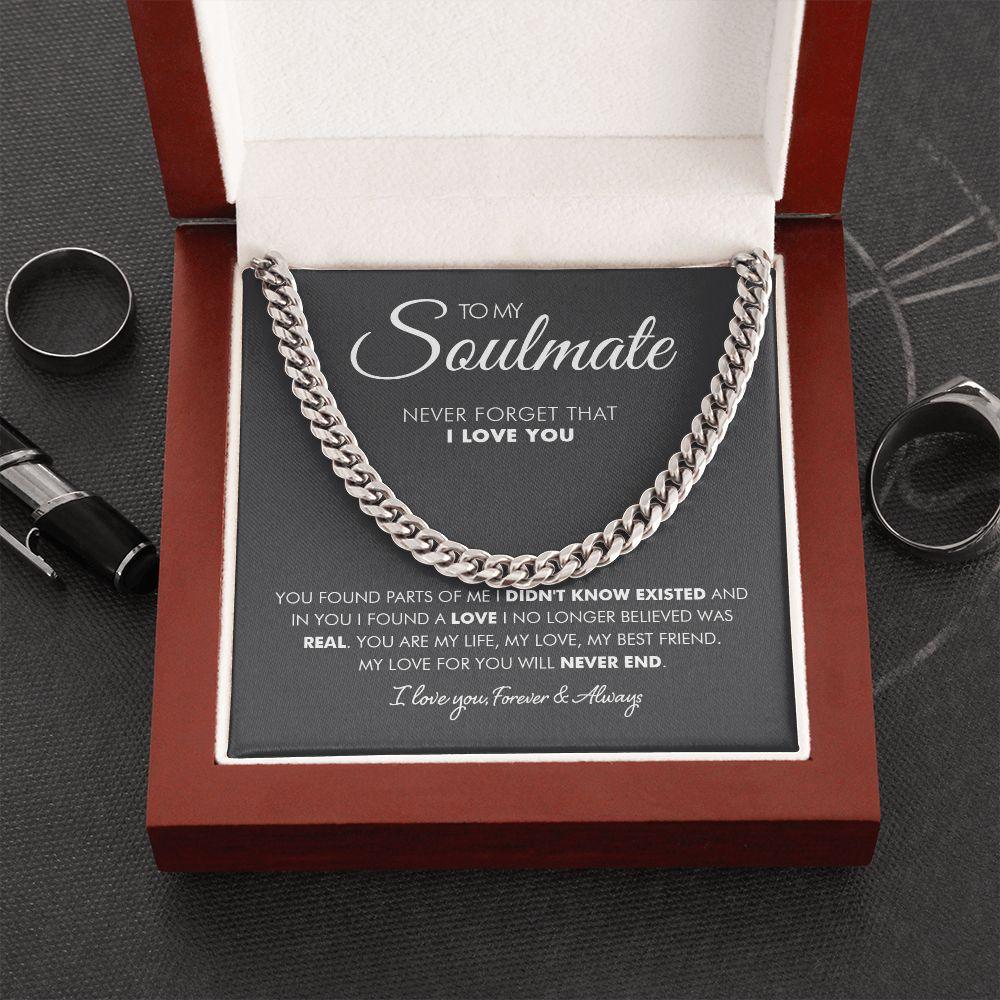 To My Man - Never End- Cuban Link Chain - Everyoou