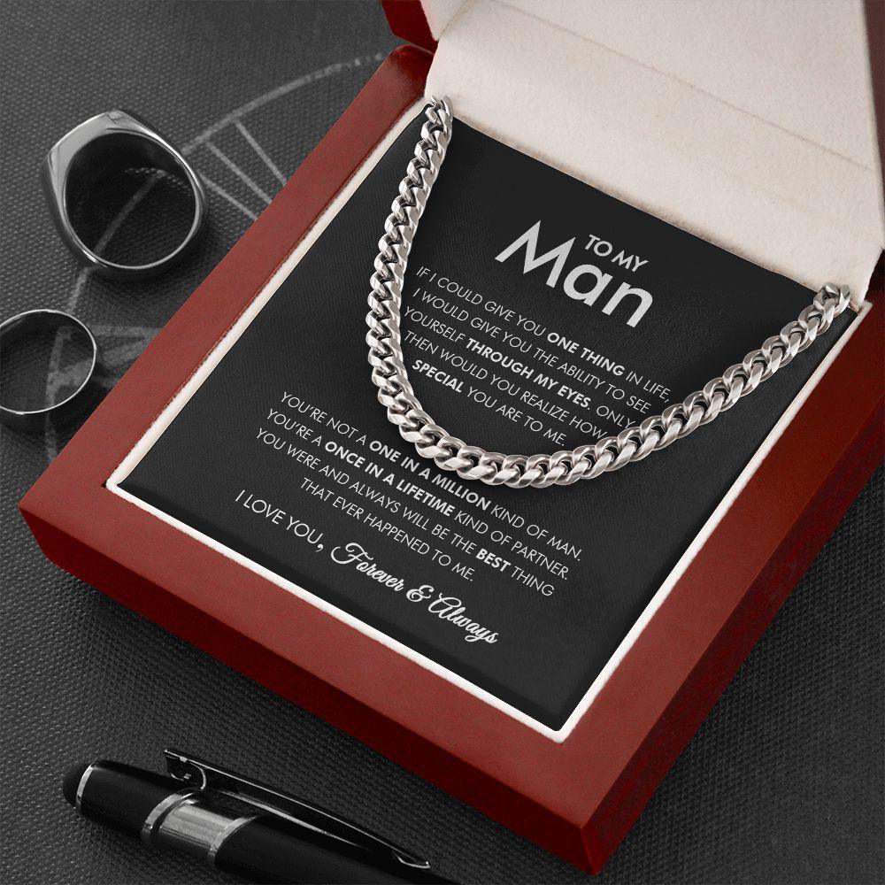 To My Man - One In a Million - Cuban Link Chain - Everyoou
