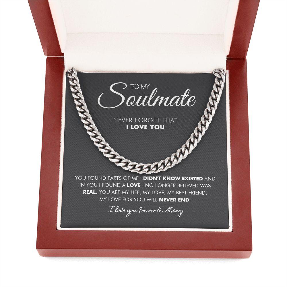To My Man - Never End- Cuban Link Chain - Everyoou