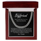 To My Boyfriend - Favorite - Cuban Link Chain - Everyoou