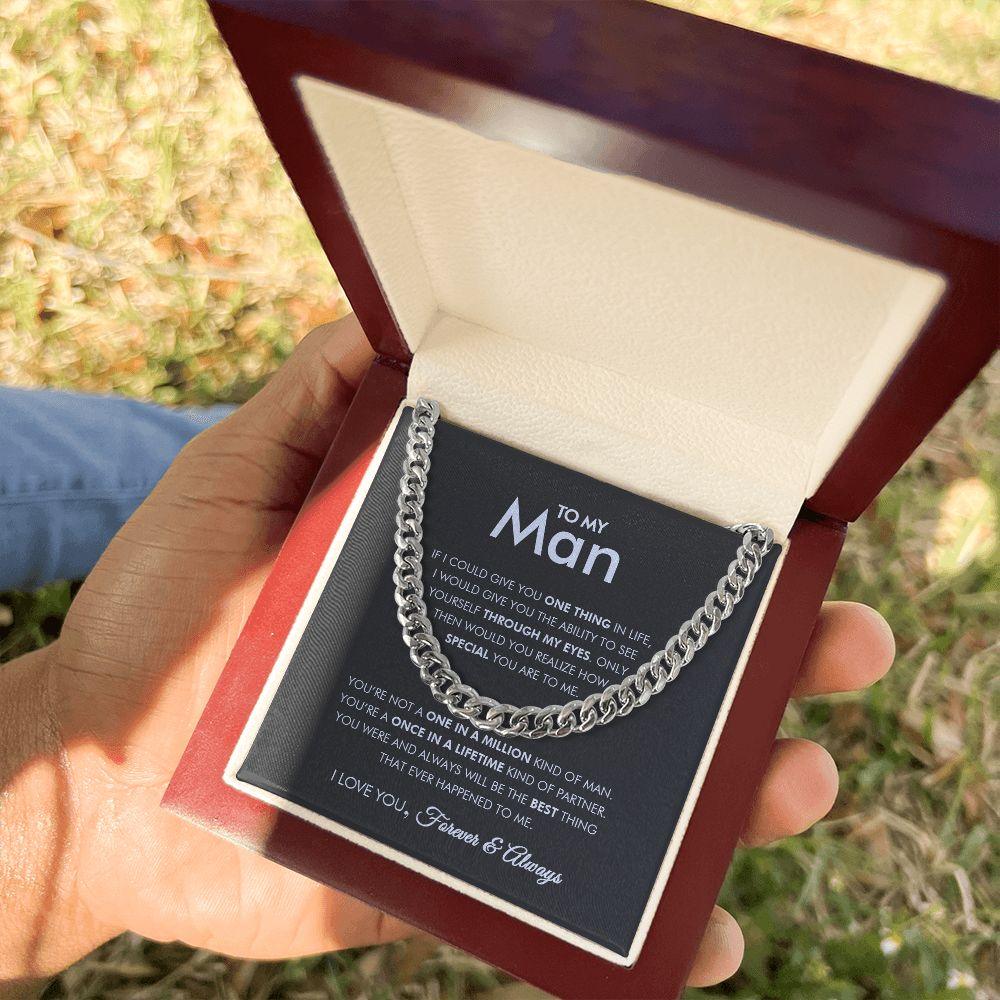 To My Man - One In a Million - Cuban Link Chain - Everyoou