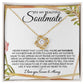 To My Soulmate - You're My Favorite - Love Knot Necklace