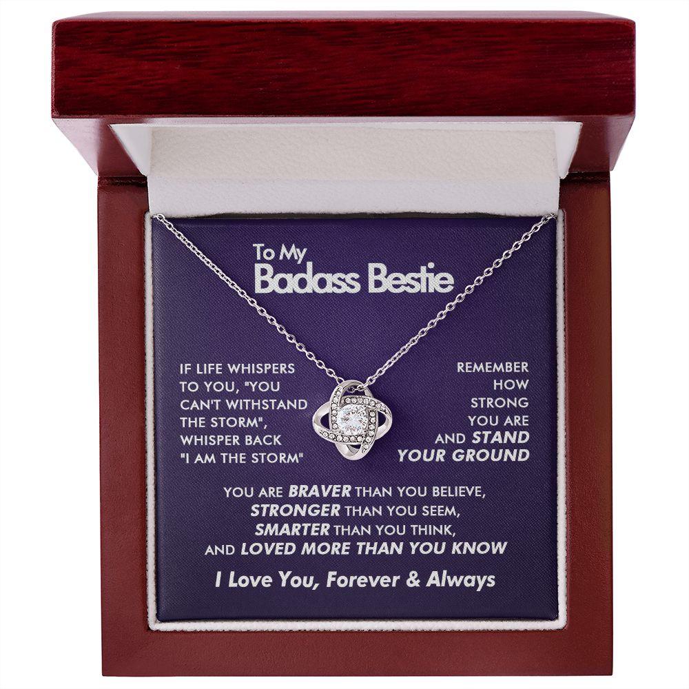 To My Badass Bestie - Forever - Love Knot - Everyoou