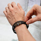 my-missing piece - man vegan leather bracelet_artwork_original_artwork