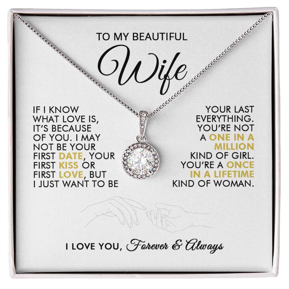 To My Beautiful Wife - First Kiss - Eternal Necklace - Everyoou