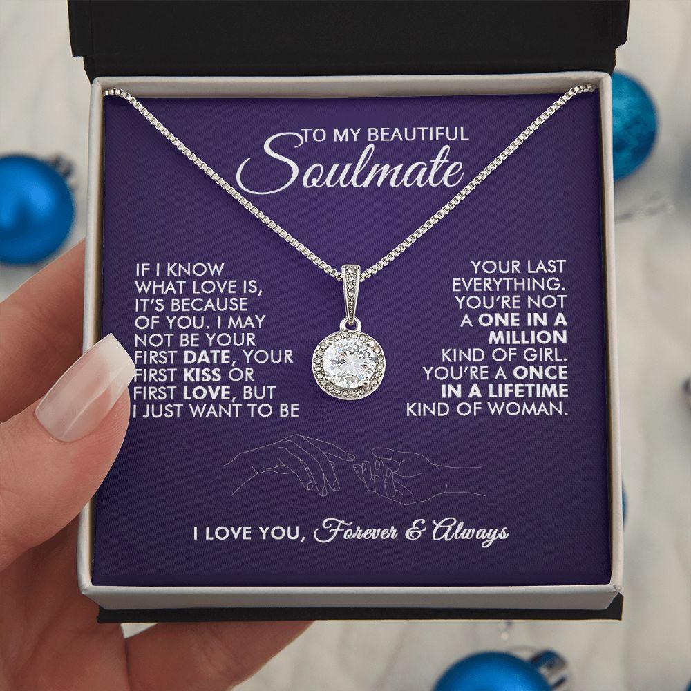 To My Beautiful Soulmate - Kiss- Eternal Necklace - Everyoou