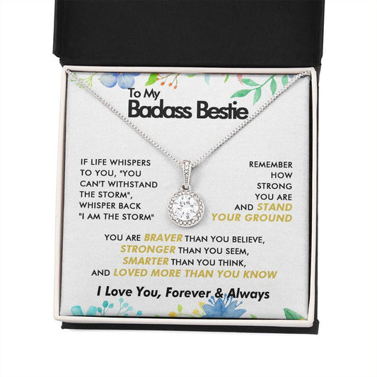 To My Badass Bestie - More Than You Know - Eternal Necklace - Everyoou