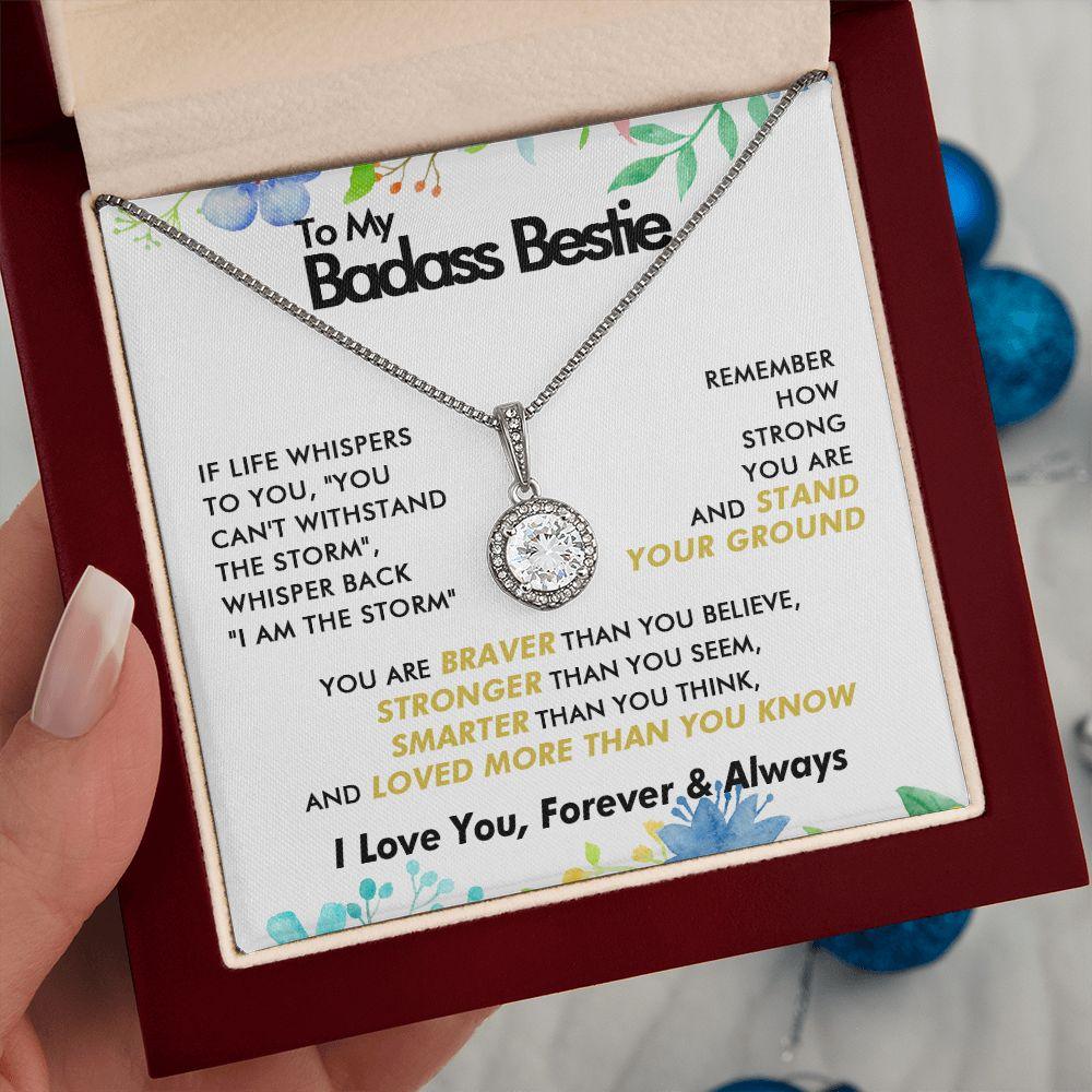 To My Badass Bestie - More Than You Know - Eternal Necklace - Everyoou