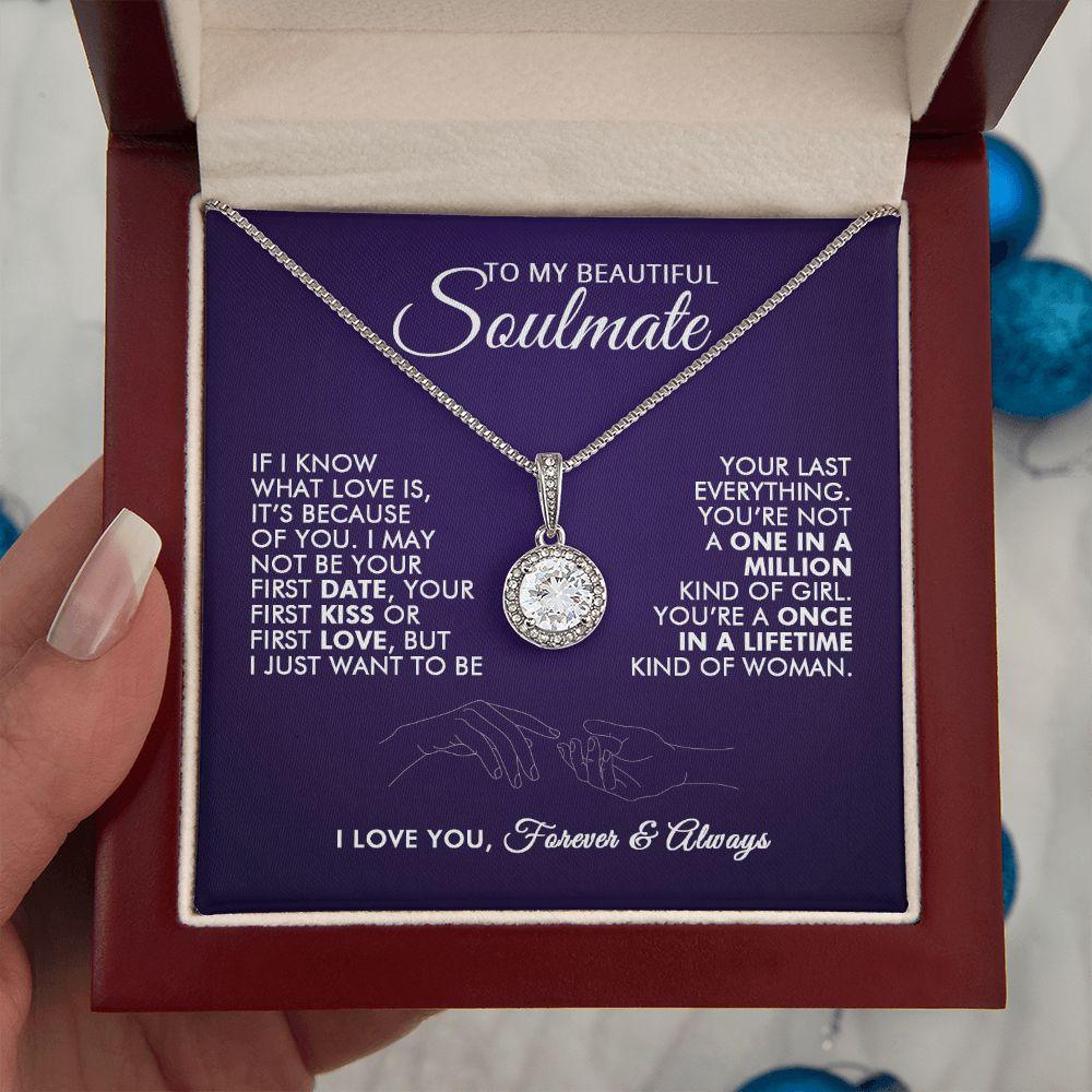 To My Beautiful Soulmate - Kiss- Eternal Necklace - Everyoou