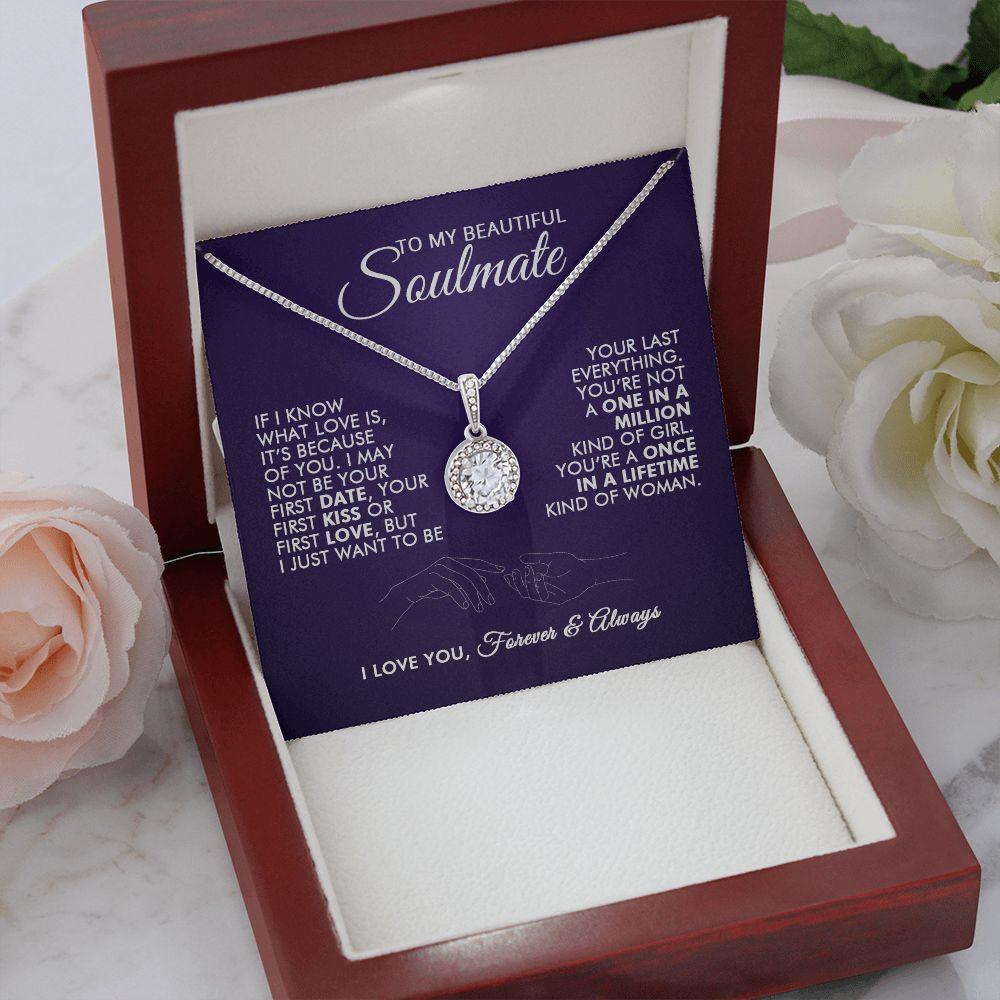 To My Beautiful Soulmate - Kiss- Eternal Necklace - Everyoou