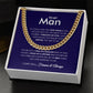 To My Man - Through My Eyes - Cuban Link Chain - Everyoou