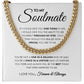 To My Soulmate - Through My Eyes - Cuban Link Chain - Everyoou