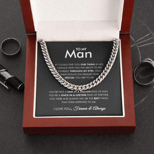 To My Man - One In a Million - Cuban Link Chain - Everyoou