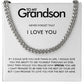 To My Grandson - Promise - Cuban Link Chain - Everyoou