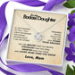 To My Badass Daughter - Blooming Storm - Love Knot Necklace - Love Mom - Everyoou