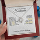 To My Beautiful Soulmate - Last Everything - Love Knot Necklace - Everyoou
