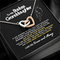 To My Badass Granddaughter - Stand Your Ground - Interlocking Hearts Necklace - Everyoou