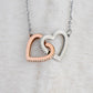 To My Beautiful Granddaughter - Rest Of My Life - Interlocking Hearts Necklace - Everyoou