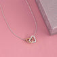 To My Badass Granddaughter - Stand - Interlocking Hearts Necklace - Everyoou