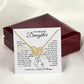 To My Beautiful Daughter - The Way You Are - Interlocking Hearts Necklace - Everyoou