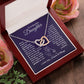 To My Beautiful Daughter - The Way You Are - Interlocking Hearts Necklace - Everyoou