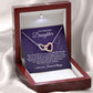 To My Beautiful Daughter - The Way You Are - Interlocking Hearts Necklace - Everyoou