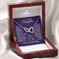 To My Beautiful Daughter - The Way You Are - Interlocking Hearts Necklace - Everyoou