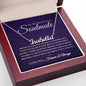 To My Beautiful Soulmate - Falling In Love - Personalized Name Necklace - Everyoou
