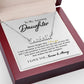 To My Amazing Daughter - Promise - Personalized Name Necklace - Everyoou