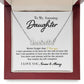 To My Amazing Daughter - Promise - Personalized Name Necklace - Everyoou