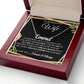 To My Beautiful Wife - One In A Million - Personalized Necklace - Everyoou