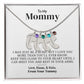 To My Mommy - Engraved Baby Feet with Birthstone - Everyoou
