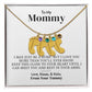 To My Mommy - Engraved Baby Feet with Birthstone - Everyoou