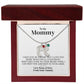 To My Mommy - Engraved Baby Feet with Birthstone - Everyoou